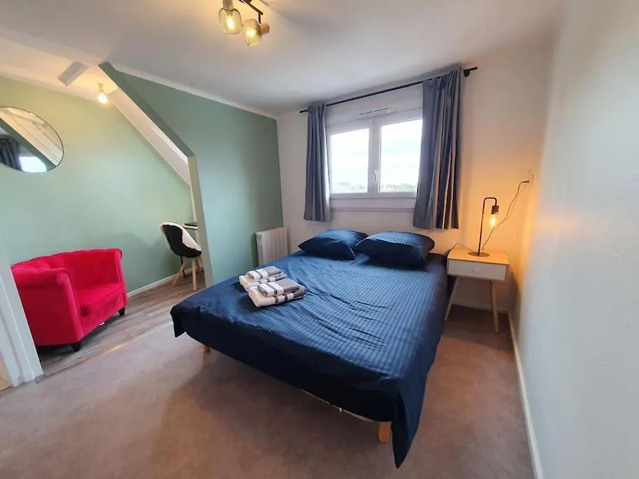 Le Manhattan I Neuf I 2 Chambres I Proche Mer I Wifi Haut Debit سانت بريوك شقة